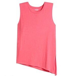 Park Life Roster Coral Pink Side Tie Tank Top Size XXS